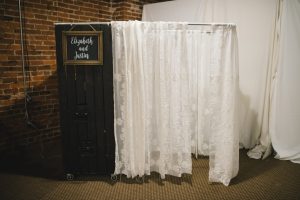 rustic photo booth rental